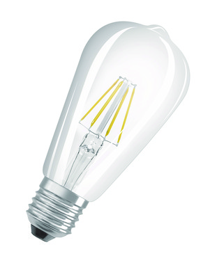 OSRAM PARATHOM Edison 4W/827 (40W) E27 filament klar (470 lm)