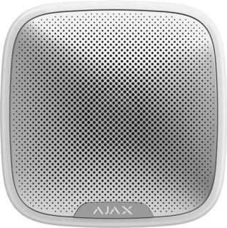 SIRENE M BLITZ, IP54, STREETSIREN, HVID