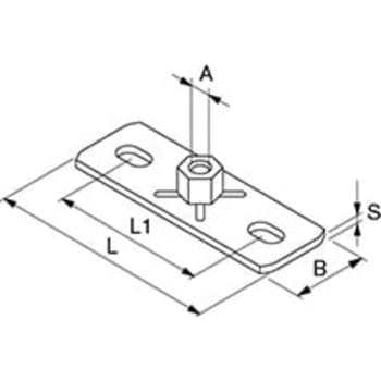 fischer M10 - 30 x 80 mm rustfri, syrefast montageflange