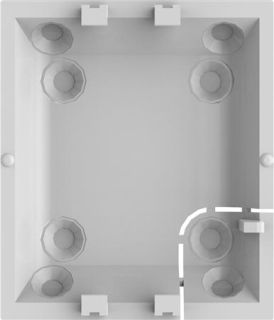 RESERVEDEL, MOTIONPROTECT BESLAG, HVID