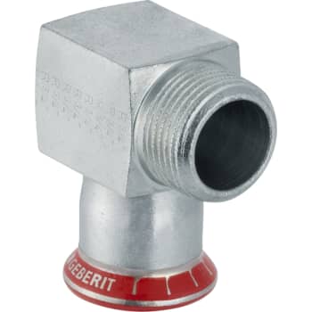 18 mm x 1/2" Vinkel FZ 90° muffe/nippel Mapress