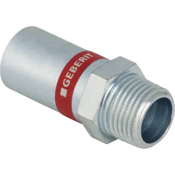 Geberit Mapress FZ Overgang 18mm x 1/2", nippel/nippel