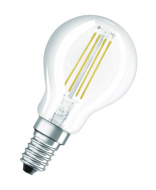 OSRAM LED STAR+ Active&Relax krone 4W/2700+4000K ((40W) E14 filament klar (470 lm)