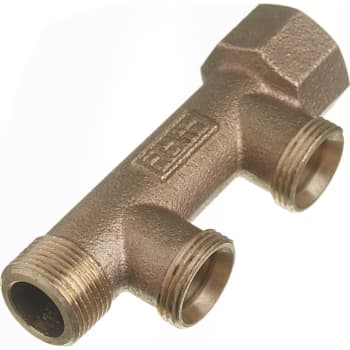 Roth fordelerrør 2 afgreninger Euro-red Rødgods