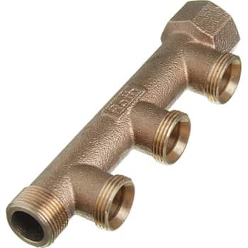 Roth fordelerrør 3 afgreninger Euro-red Rødgods