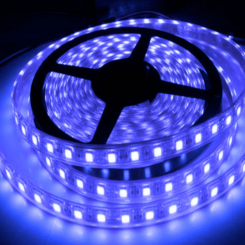 3,6W/m LED strip - 5m, blåt lys