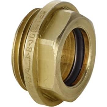 >B< Oyster Rødgods overgangsfitting 15x1/2"