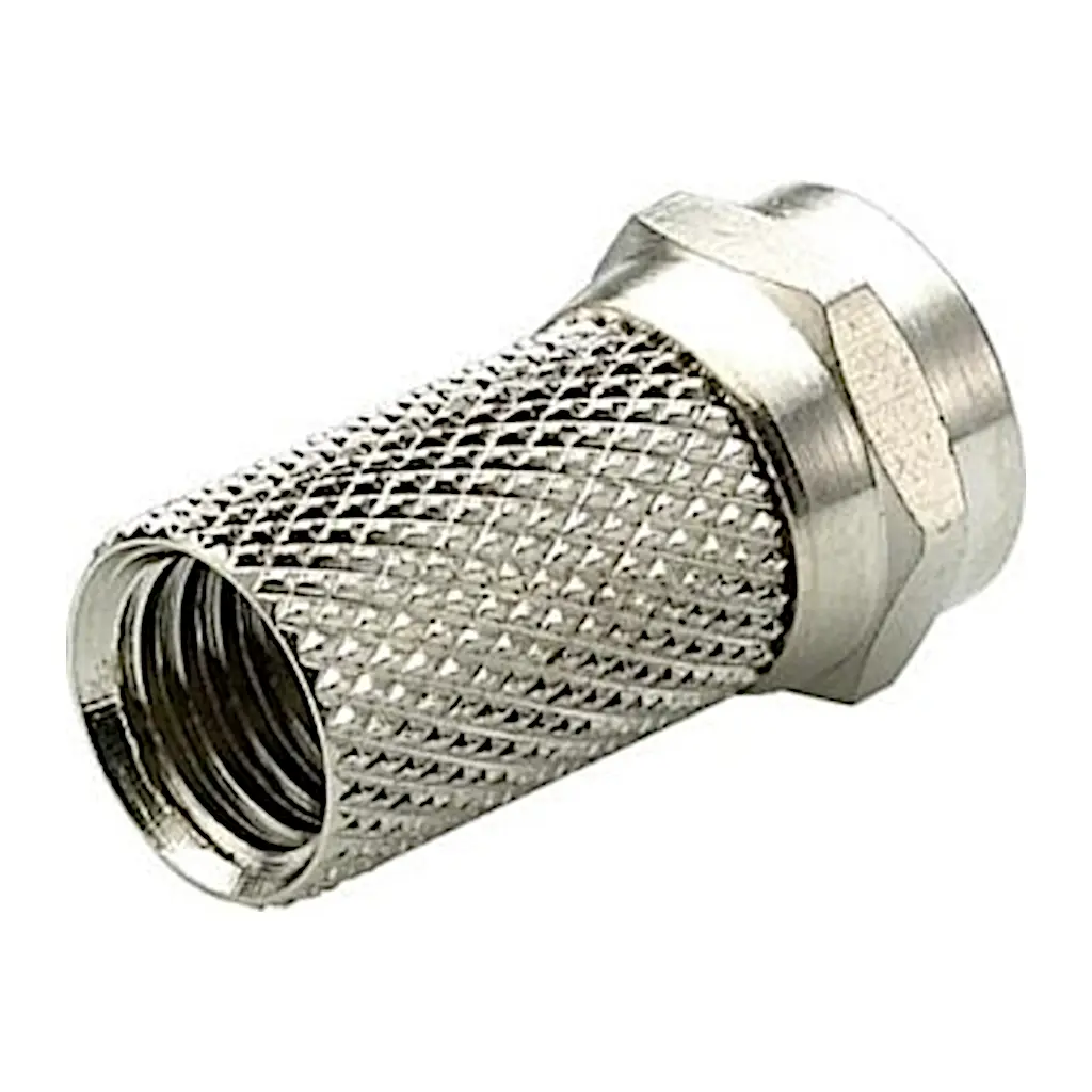 F-CONNECTOR F/Ø5,2MM KABEL pr. stk
