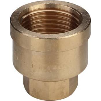 1"x 3/4" Form. muffe Rødgods Silicium Bronze