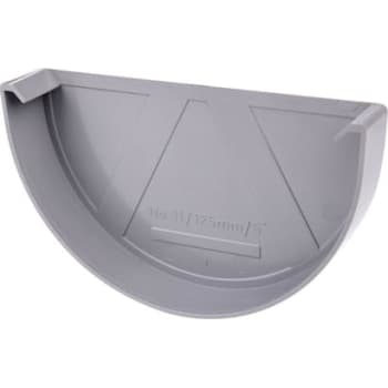 Plastmo endebund, 12" grå