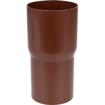 Plastmo samlemuffe, Ø75mm brun