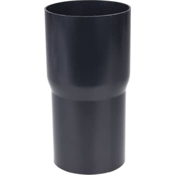 Plastmo samlemuffe, Ø75mm sort
