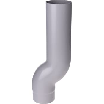 Plastmo nedførsel, Ø90mm, grå
