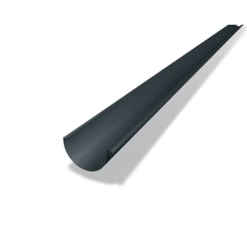 PREFA Tagrende Halvrund 333X3000 Antracit P.10