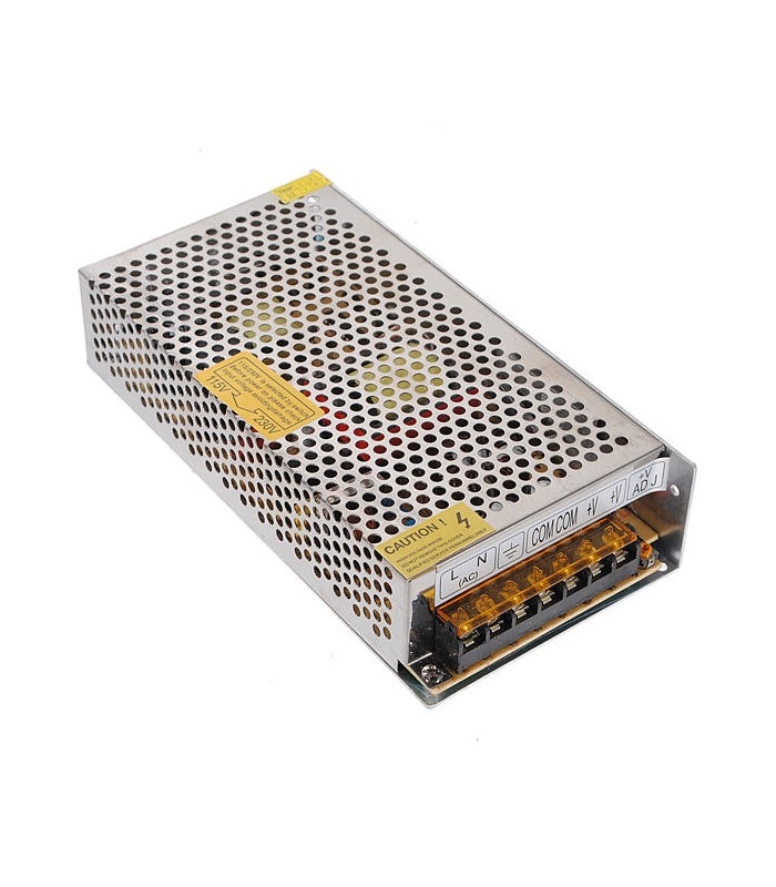 180W strømforsyning - 12V DC, 15A, IP20 indendørs  brug