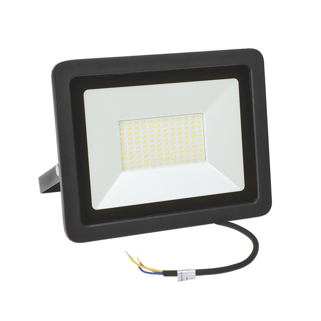 100W LED Projektør 3000K 8100 Lumen