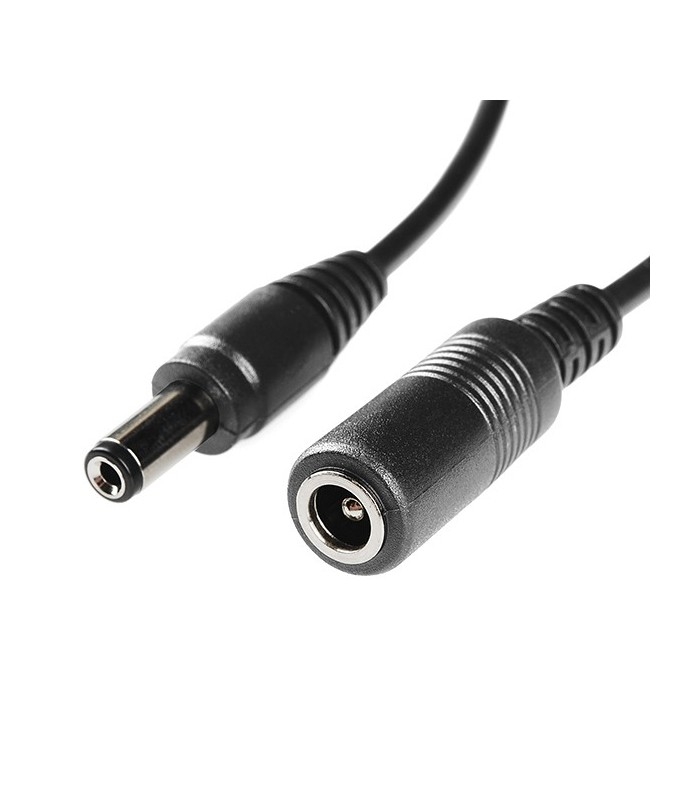 DC Forlængerkabel - 300 cm, 5V-48V, sort