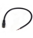 DC hunstik - 5V-48V, sort