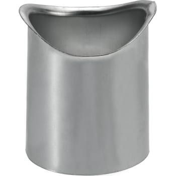 VMZINC tudstykke til halvrund tagrende, ZINC NATUR - 280/76 mm