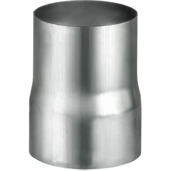 VMZINC overgangsmuffe til svejst rør, ZINC NATUR - 76 mm