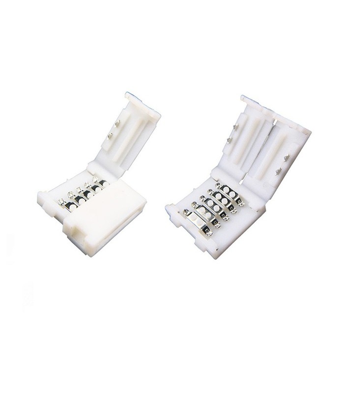 Samler til 5050 LED strip - RGB+WW, 12V / 24V