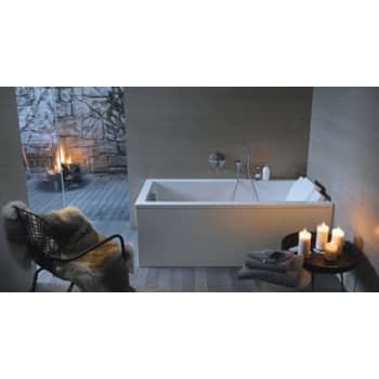Duravit Starck badekar til indbygning 160 x 70 cm.