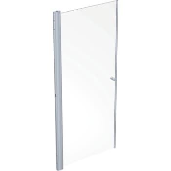 Contura Shower Space lige dør mat profil/klart glas SPNK 900 knopgreb