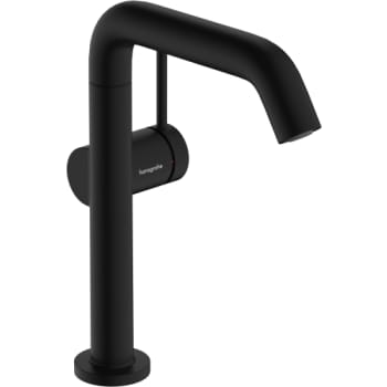 hansgrohe Tecturis S håndvaskarmatur 210 Fine CoolStart EcoSmart+ med svingtud og push-open bundventil Mat sort