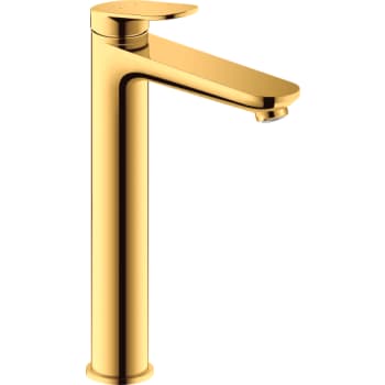 Duravit Wave XL håndvaskarmatur i poleret guld uden bundventil