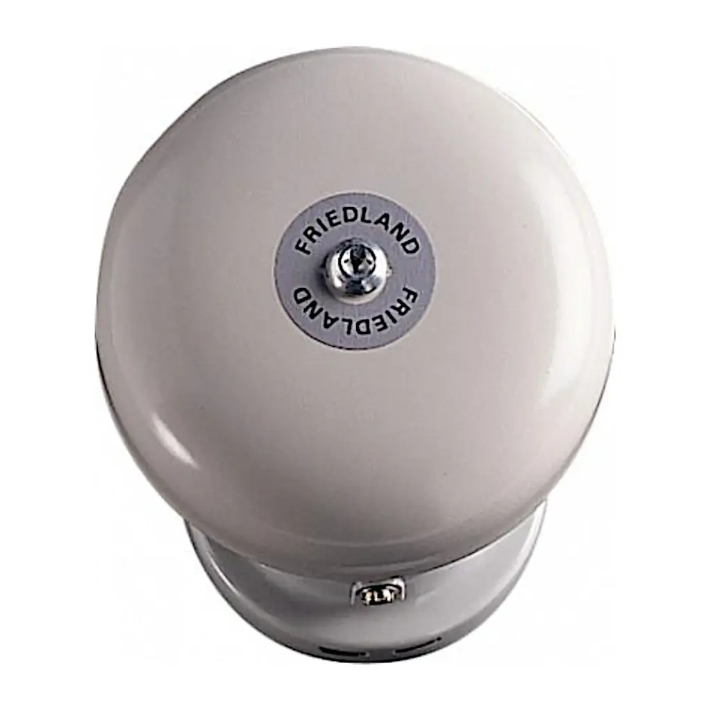 Industiklokke Marsterbell 24V AC ø 15,4 cm grå