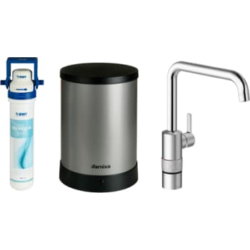 Damixa Silhouet Instant kogende hane inkl. 4liters beholder Krom
