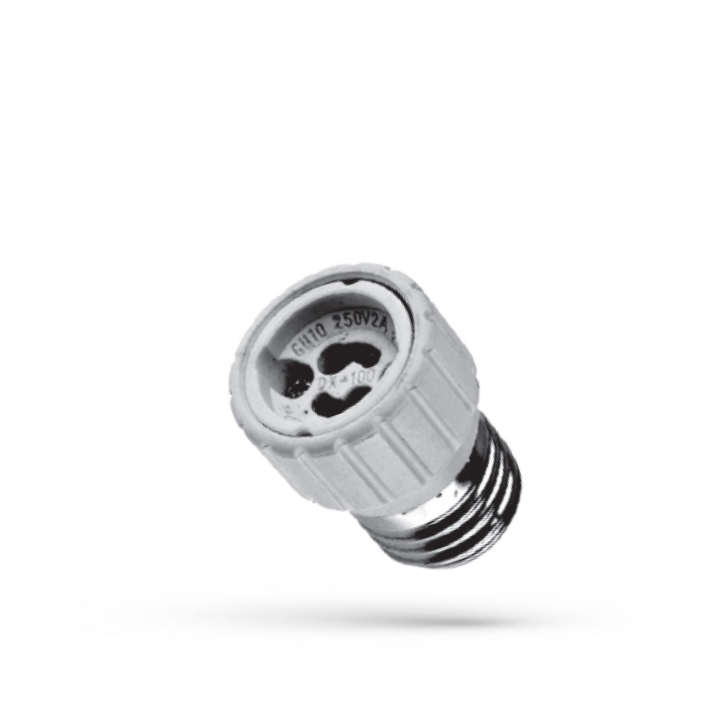 adapter fra E27 til GU10