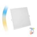 22W Led indbygnings panel 215*215mm med Justerbar kelvin