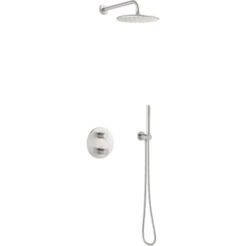 DAMIXA SILHOUET HS1 INDBYGNING BAD - KOMPLET PAKKE. STEEL (PVD)