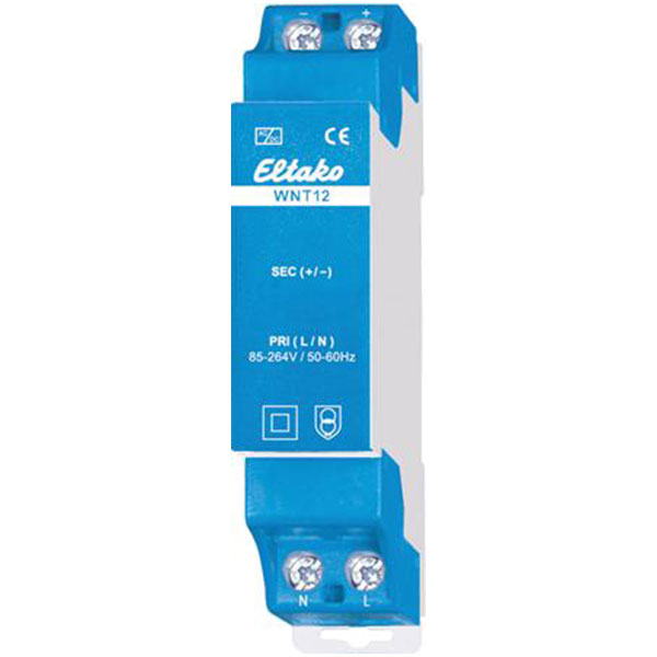 Strømforsyning 230/12VDC-12W/1A