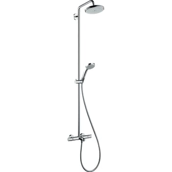 Hansgrohe Croma Showerpipe 220 1jet med kartermostat, krom