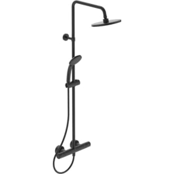 Ideal Standard Idealrain T25 Brusesystem Ø100/Ø200, sort