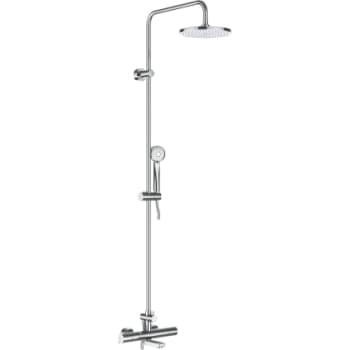 LAUFEN Therm kar & brusesystem  i krom Ø230