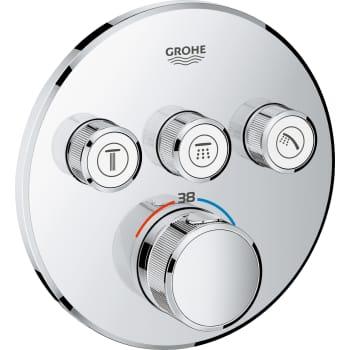 Grotherm Smartcontrol termostat - 3 ventiler til indbygning