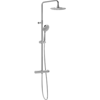 SVEDBERGS Yding 230mm brusersystem krom med trykstyret termostat