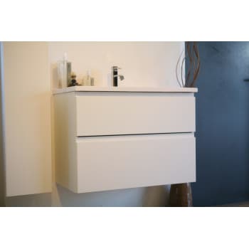 Cassøe front 80 cm underskab, hvidt