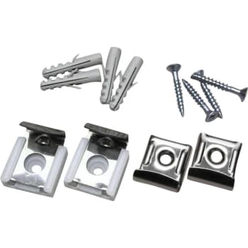 Spejlklemmer rustfri stål