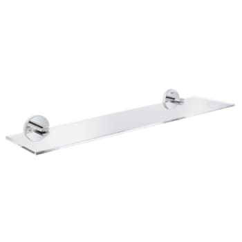 GROHE START glashylde 530x145mm m/holder glas/metal forkr