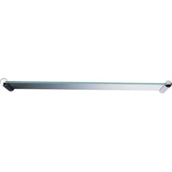 Damixa glas hylde 62 cm krom