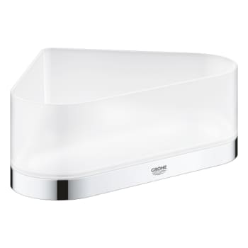 GROHE SELECTION kurv 200x168x85mm m/holder glas/messing forkr