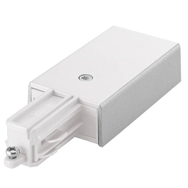 Square 1F 230V Tilslutning højre hvid