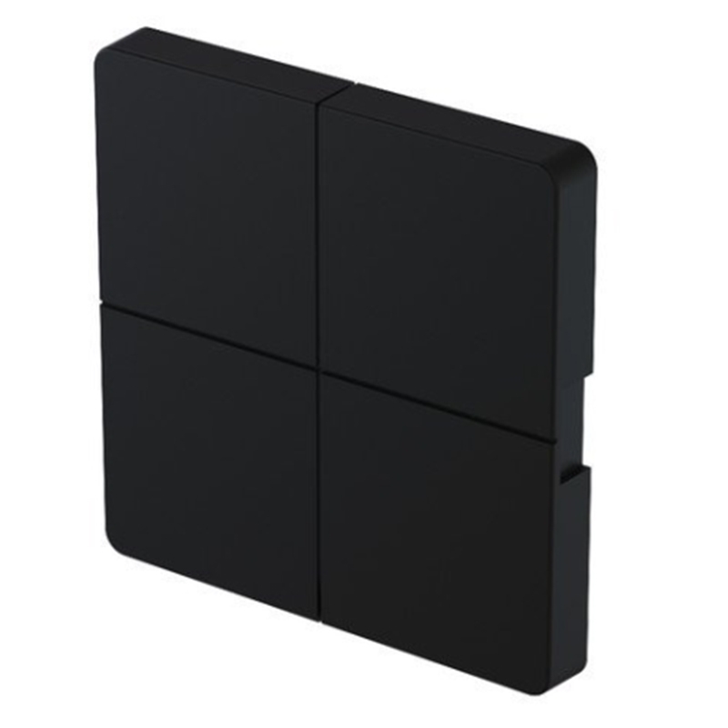 LED Lysdæmper Smart Push afdækning sort