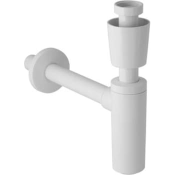 1.1/4" x 40 mm Geberit pungvandlås hvid