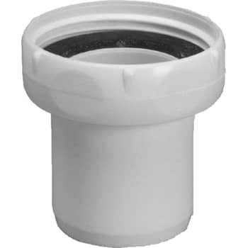 Overgangsstykke 32 mm x 1.1/2" hvid