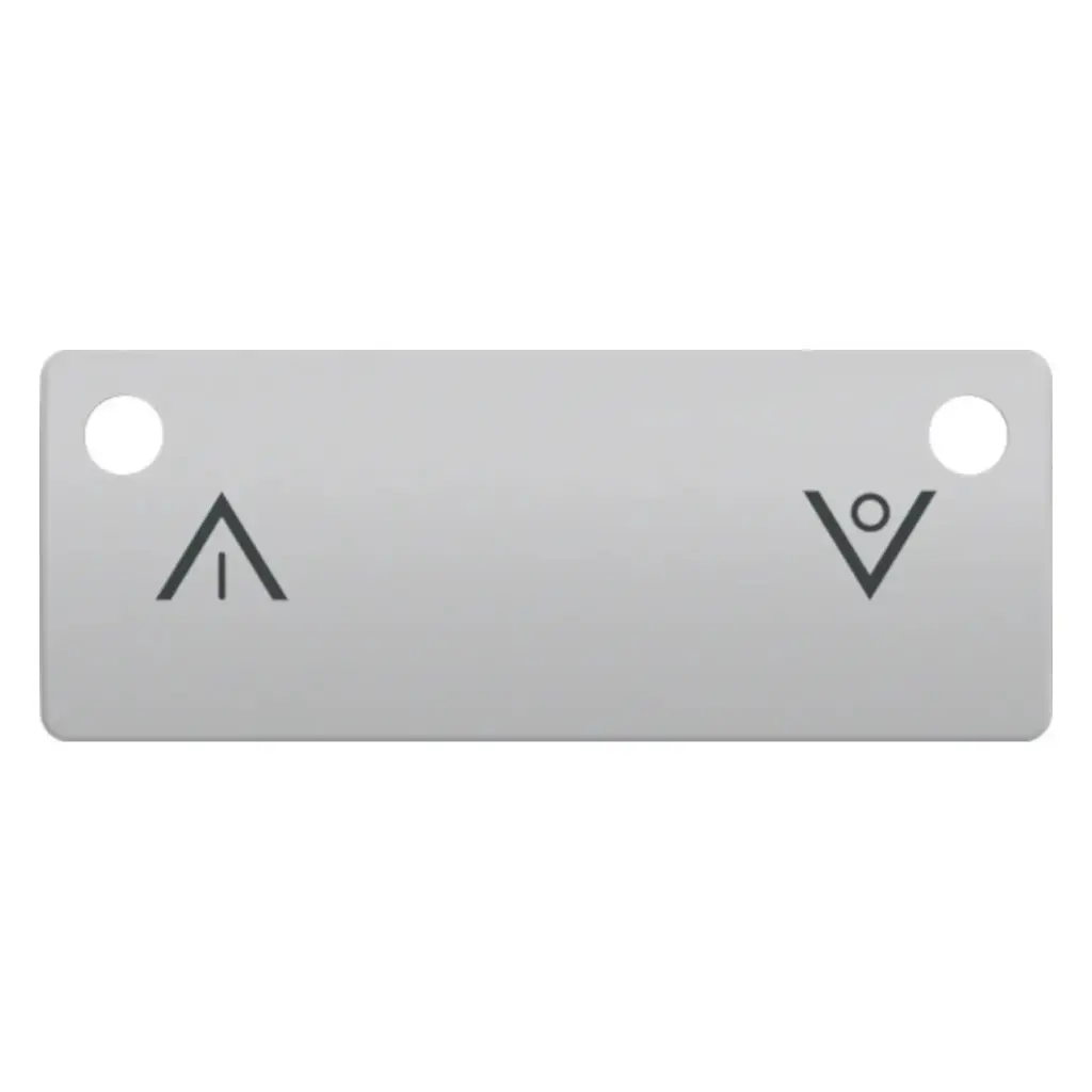 Tangent op/ned for Wiser trådløs lysdæmper Lysegrå